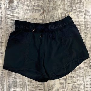 Lululemon Athletica size 4 black shorts